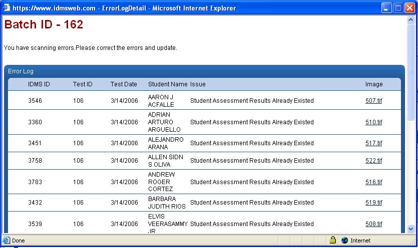 EDmin Preslug EZScan Process